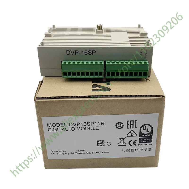 وحدة تحكم Plc تعمل وأصلية بنسبة 100%، أجهزة تحكم قابلة للبرمجة DVP16SP11R، توصيل فوري