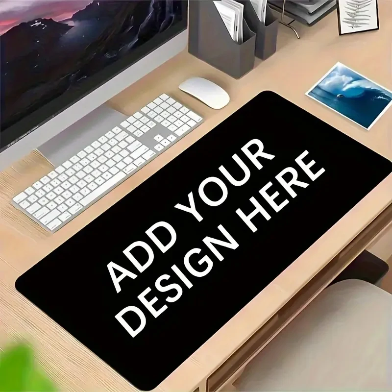 لوحة ماوس كبيرة مخصصة مطبوعة يمكنك صنعها بنفسك Playmat للألعاب لوحة ماوس مخصصة XXL لوحة ماوس للمكتب شعار صور حصيرة مكتبية مخصصة #1