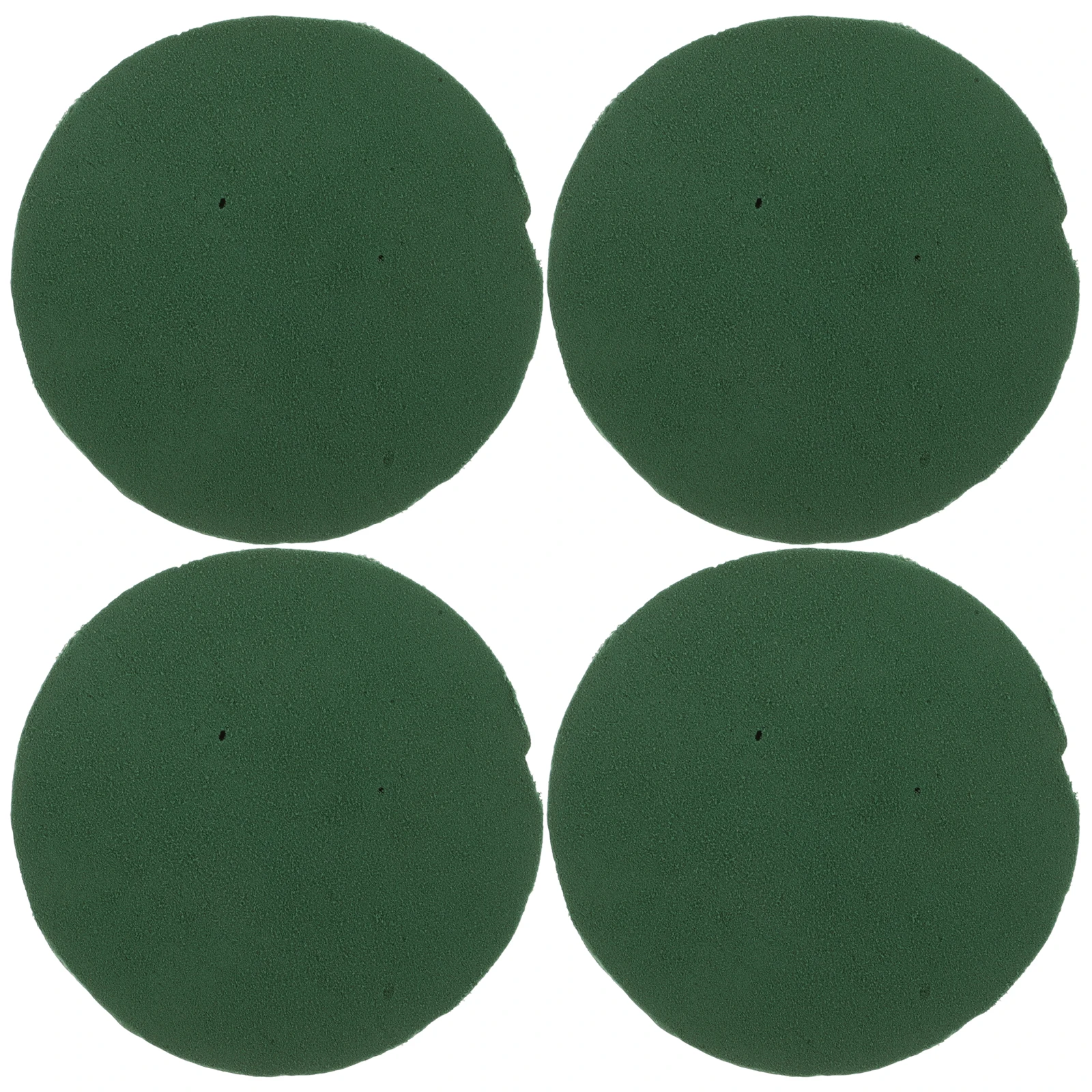 

4pcs Round Floral Foams Blocks Wet Clay Sponge Artificial Arrangement Bases Green Gardening Plant Pot Decorations