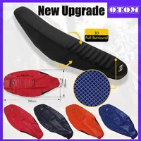 OTOM-funda para asiento de motocicleta, juego de cojines elásticos suaves con pinza impermeable, protección para HONDA, YAMAHA, SUZUKI, KAWASAKI, KTM