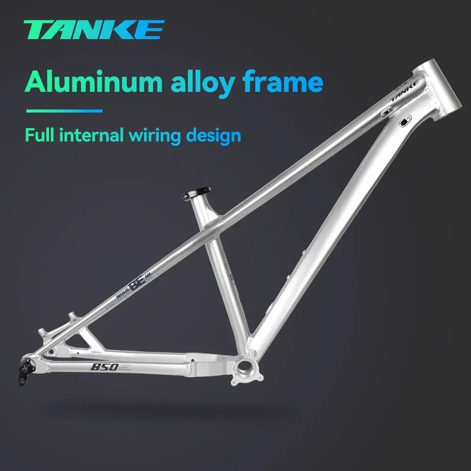 Tanke-Alumínio Liga Hard Tail MTB Quadro, AM Mountain Bike, alta