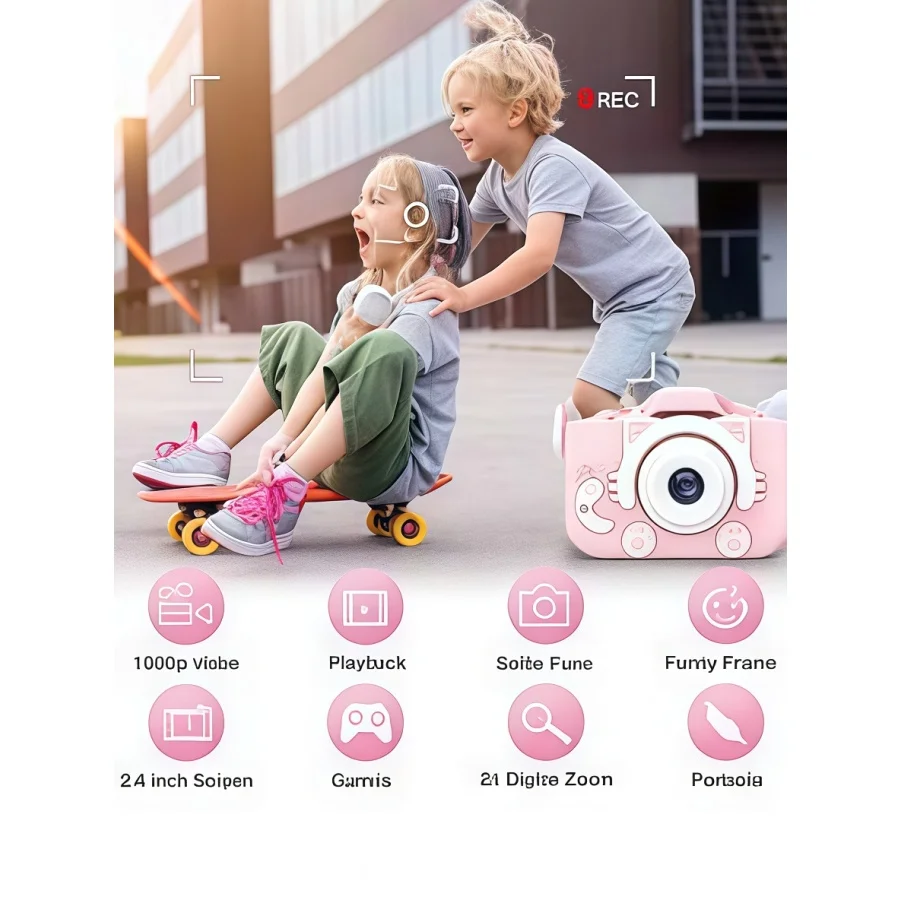 Christmas Kids Camera Mini Camera HD 1080P 1.44 inch New Designed Mini DV CAM Mini Sport Camera  Miniature Toys For Boys Girls
