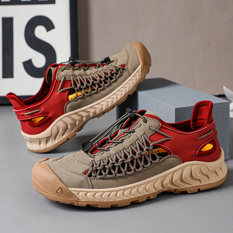 Classic Brand Summer Breath Trekking Sneaker Top Quality Wearable Mountain Climbing Shoe Unisex Anti Slip Outdoor Hiking Shoe