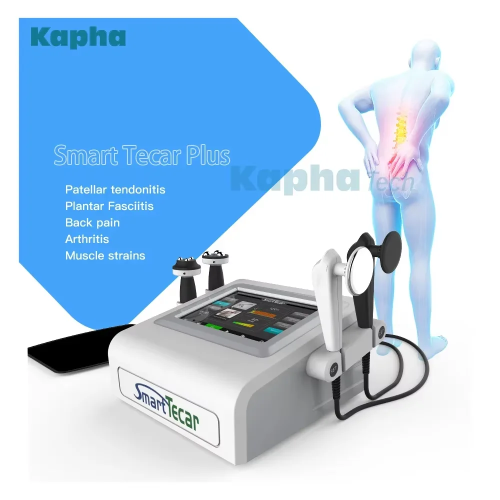 Smart Tecar Indiba 448KHz Diathermy Pain Treatment Machine Sport Injury Physiotherapy Equipment for Pain Relief