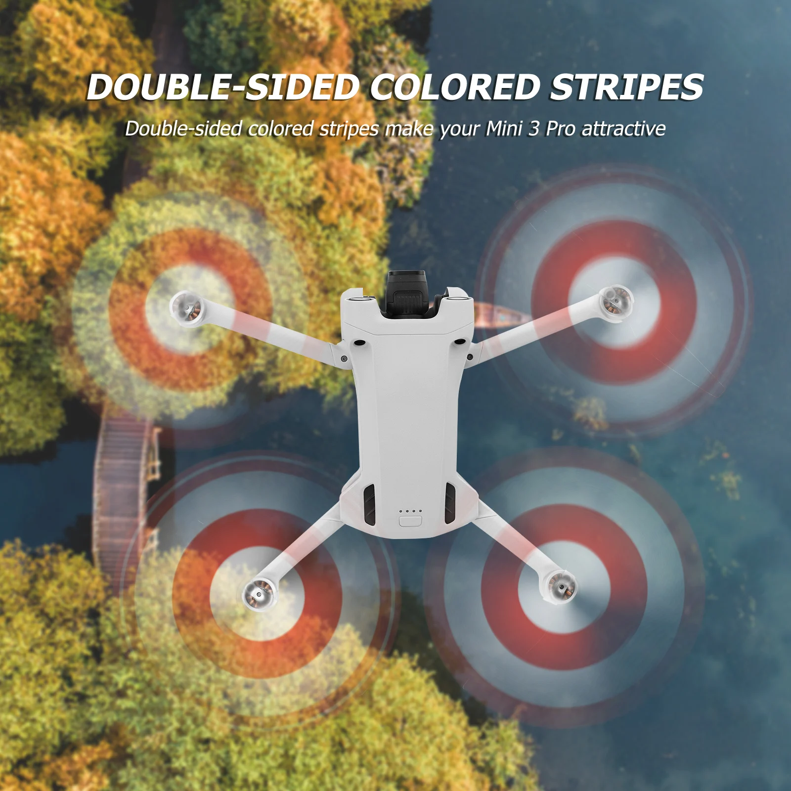 4 Paar Drone-Onderdelen Snelspanbladen Rekwisieten Voor Dji Mini 3 Pro Propellers Kit