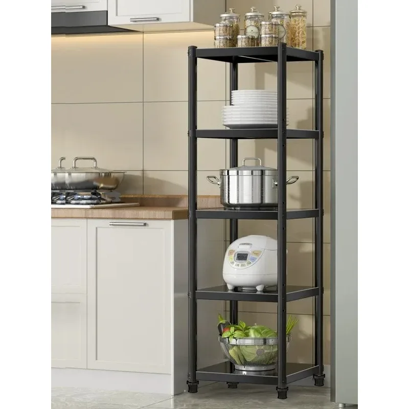 for Stainless Steel Kitchen Rack  Length Refrigerator Clip Rack Storage Shelf Organizer