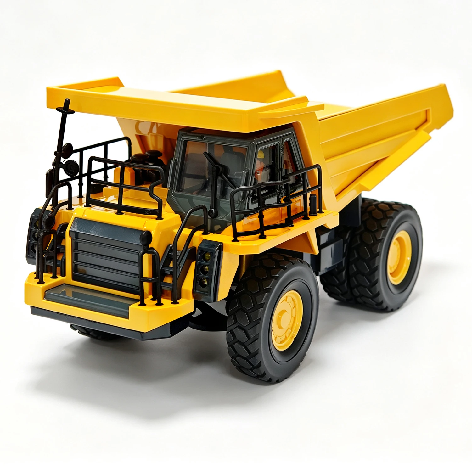 1/50 YG-HD605 RTR RC Dump Truck Electric Construction Vehicle Model with Sound and Light Effects Collectible Gift for Hobbyists