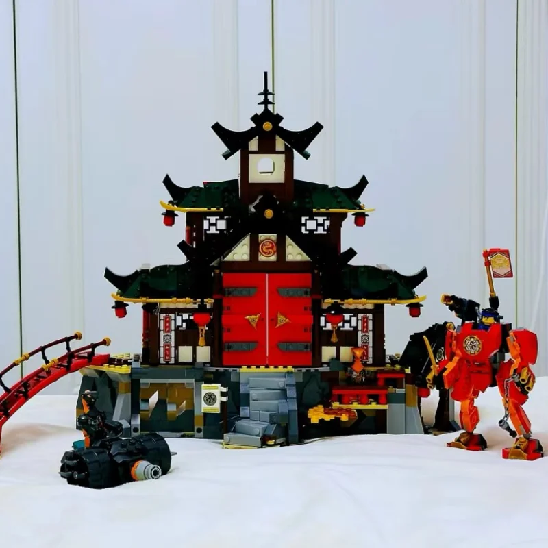 1453pcs Dojo Temple Building Blocks FIT 71767 Model Bricks Toys for Chilren Gift