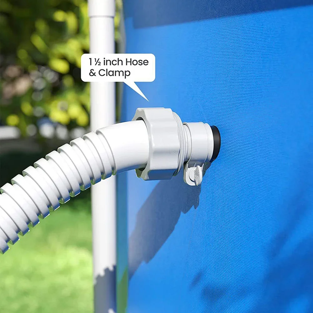 2* For Intex Hose Adapter B Pool 1.25in To 1.5in Pump Parts Conversion Replacement 9.88 X 10.63 X 7.88 Inches # 29061E Brand New