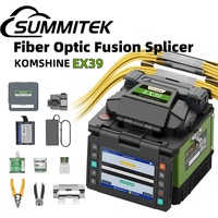 New Komshine EX39 Fiber Optic Fusion Splicer Fusionadora Fibra Optica 8s Fast Splice Core Alignment Joint Splicer Machine