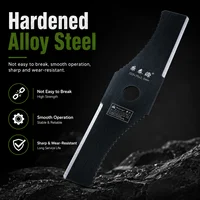 1Pc S-Shaped Toothed Weeding Blade, Brush Cutter Trimmer Head, Durable Lightweight Garden Lawn Grass Cutting Accessory 2