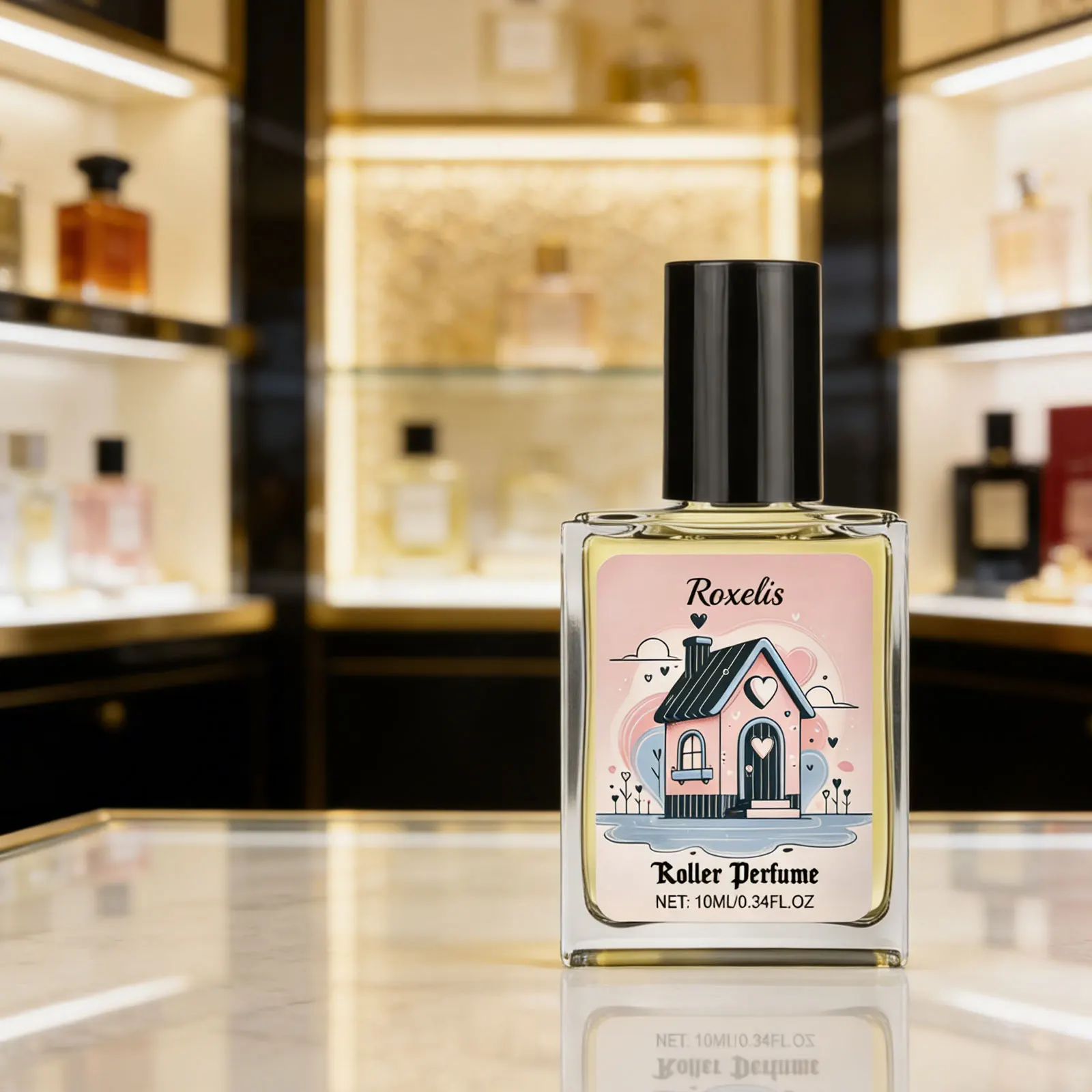 

Charm Roll-On Perfume Long Lasting Fragrance Unique Scent Boost Confidence Elegant Attract Portable Perfume for Daily Dating