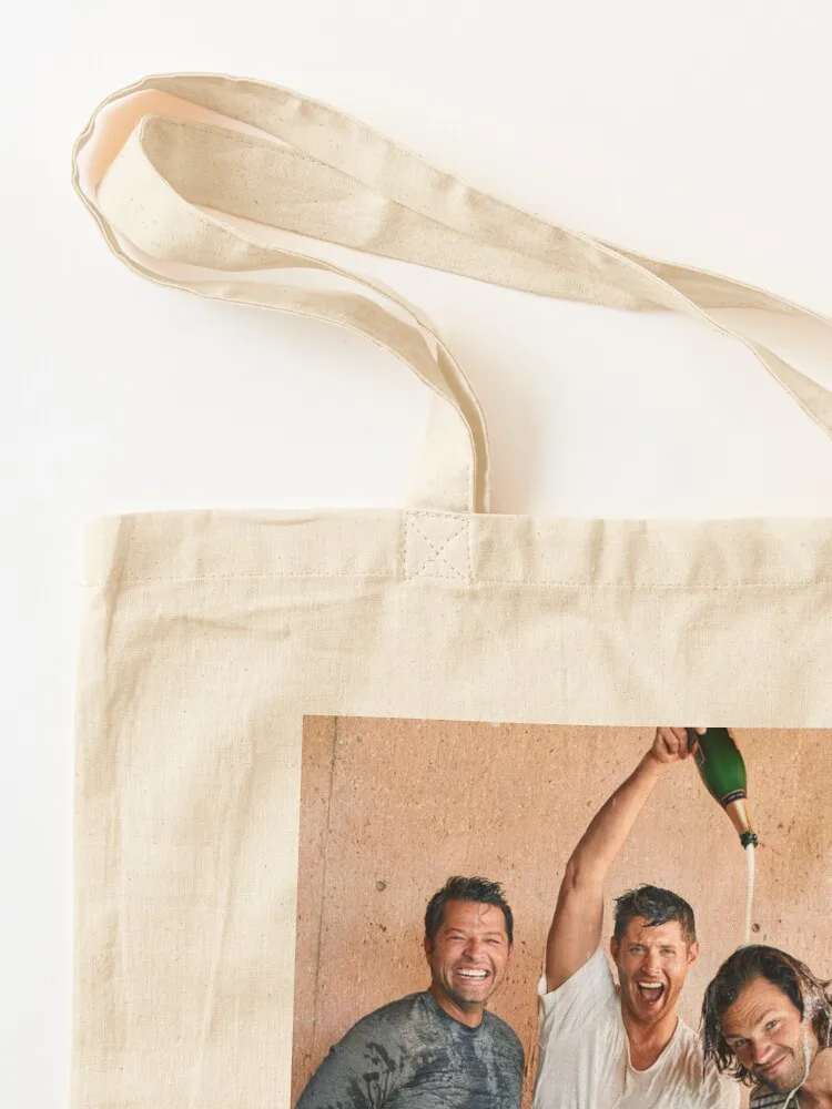 Jared, jensen and Misha Tote Bag woman shopping bag Canvas stote bag cloth woman eco pack