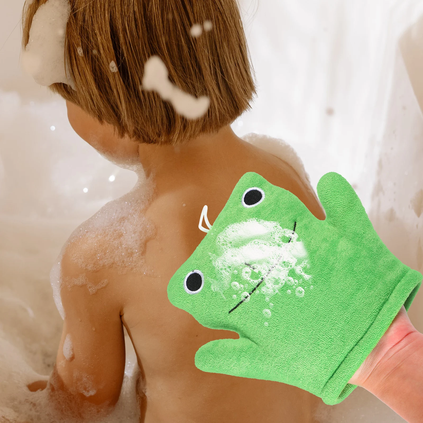 

Bath Towel Bathing Gloves Foaming Mittens Exfoliating Clean Accessories Shower Mitts Body Scrubbing Mitt Skin Cleaning Supplies