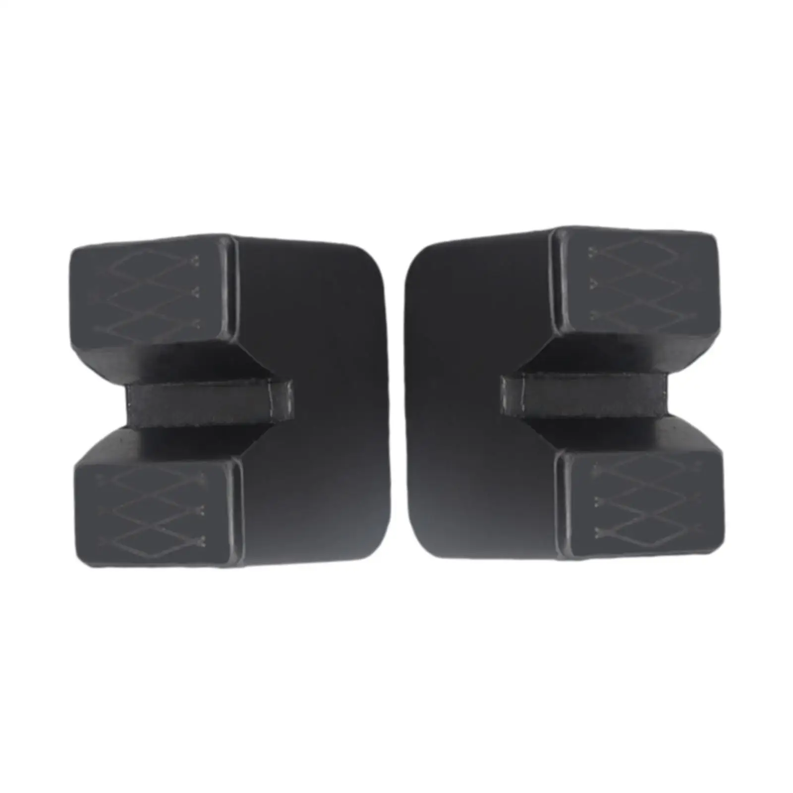 Jack Stand Pads para carros, Rubber Pad, adaptador com fenda, a maioria dos veículos