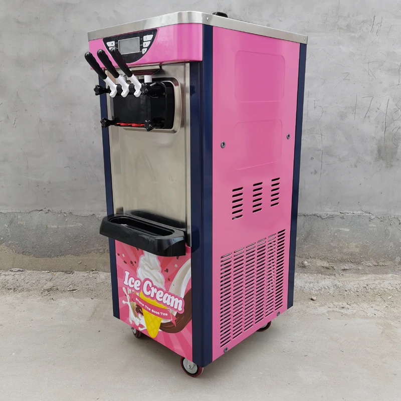 

Soft Serve Ice Cream Machine- Mix It In Ice Cream Maker For Frozen Yogurt, Sorbet, Gelato, Drinks