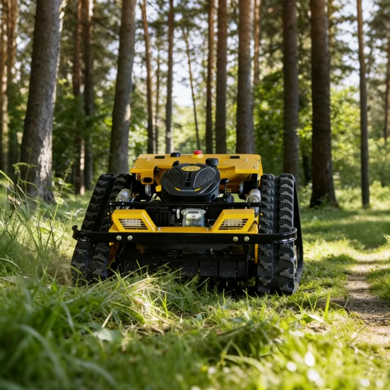 

Customized Smart Remote Start Lawn Mower,Farm Garden Automatic Crawler Track Lawn Mower Robot,Cutter for Steep Slopes Mower