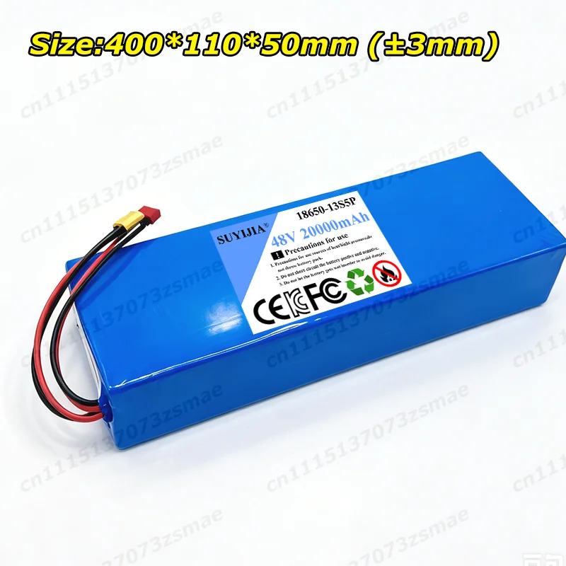13S5P 48V 20Ah 18650 Li-ion Battery Pack for Kugoo X1 JOYOR F5S+/G5/GS5/X5S/Y5S Electric Scooter Battery Pack