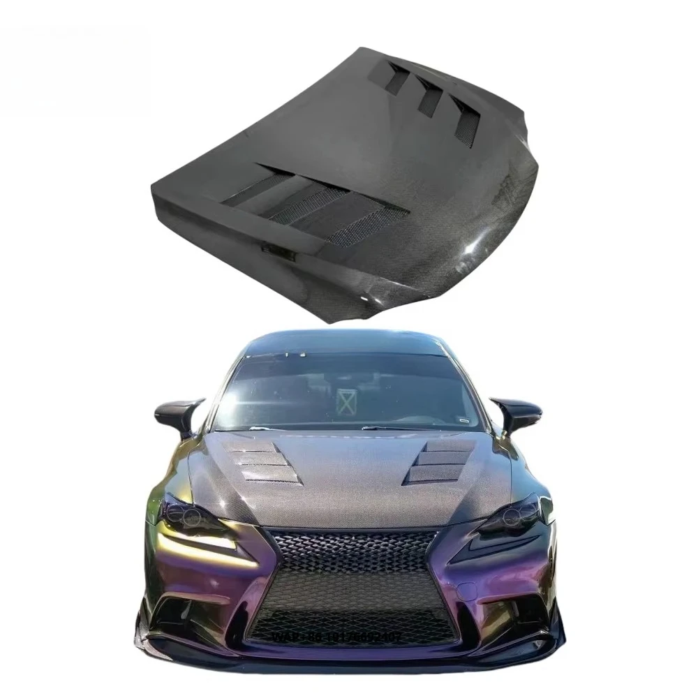 

2013-2020 for IS Is250 Is300 IS250t IS350 Carbon Fiber Hood Opening Front HoodS Body Kit Bumper Tailgate