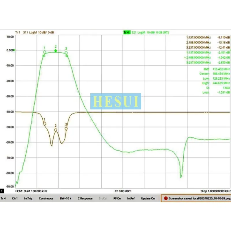 BPF Filter RF 137MHz-237MHz Module VHF ground communication bandpass filter, compact size, SMA interface Module Board