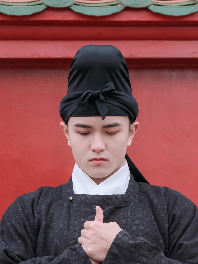 

Tang Dynasty hats accessories headscarves 3D printed Hanfu hats