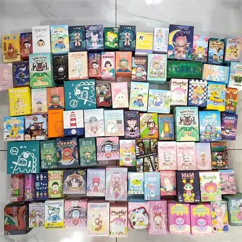 Nueva caja ciega genuina al azar sin abrir, bolsa de la suerte, decoración de escritorio de regalo, colección de manos, regalo de Anime, venta al por mayor ciega