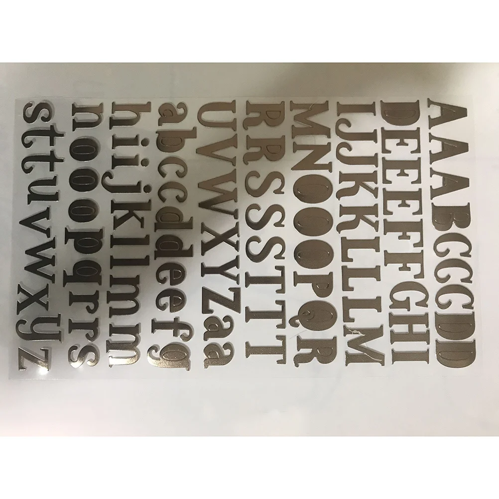 

10Pcs Natural Paper Letter Stickers No Glue Needed Colorful Alphabet Labels for Scrapbooking Card Decor Use