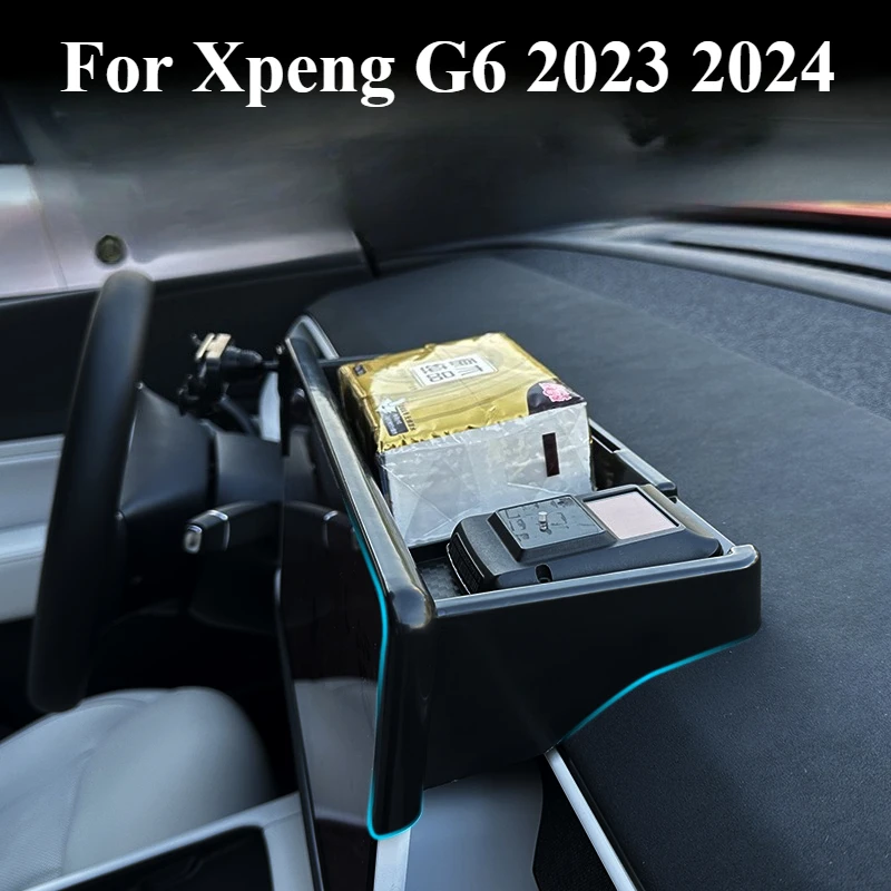 Para xpeng g6 2023 2024 estilo do carro suporte do telefone móvel montagem de ventilação ar suporte gravidade acessórios modificados automaticamente