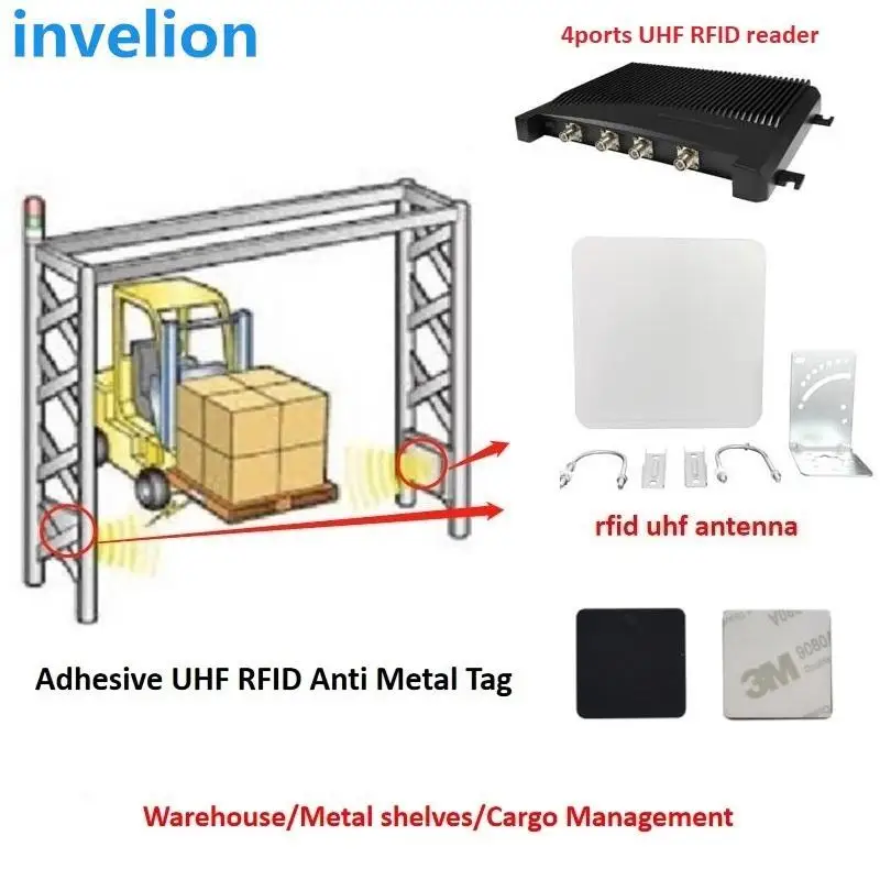 Imagem -05 - Metal do Iso 180006c Rfid Etiqueta o Esparadrapo das Etiquetas para o Inventário dos Ativos 115m Rfid da Frequência Ultraelevada Passiva da Longa Distância Epc Gen2 Class1 Anti o