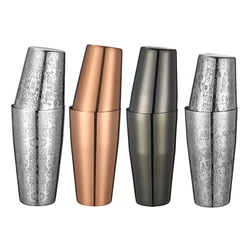 Ongewogen Boston Cocktail Shaker Martini Bar Cocktail Shaker RVS Boston Flair Mengblik Set Bar Tool