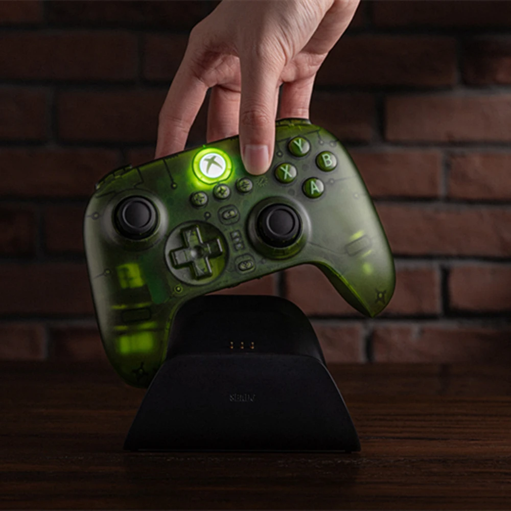 8Bitdo Ultimate 3-mode Hall Effect Joysticks/وحدة تحكم تشغيل القاعة مع قاعدة شحن، سلكية لسلسلة Xbox X | إس، اكس بوكس وان،