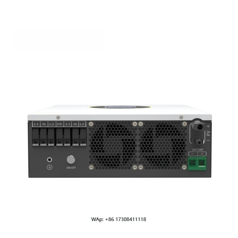 48V 6.2KW 5.5kw High Frequency Solar Inverter Wide Input Voltage Hybrid Solar Inverter MPPT Controller