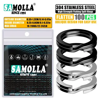 Stainless Split Rings Set 1