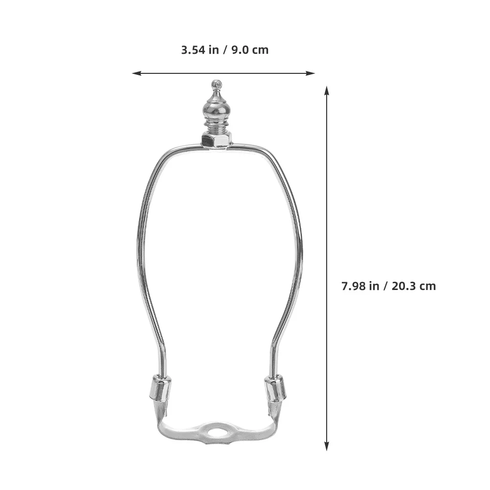 قابل للتعديل مصباح القيثارة الكروم مطلي قرن الوعل الإطار الثقيلة الظل حامل لطاولة مصابيح أرضية الإضاءة اكسسوارات أجزاء المصباح #2