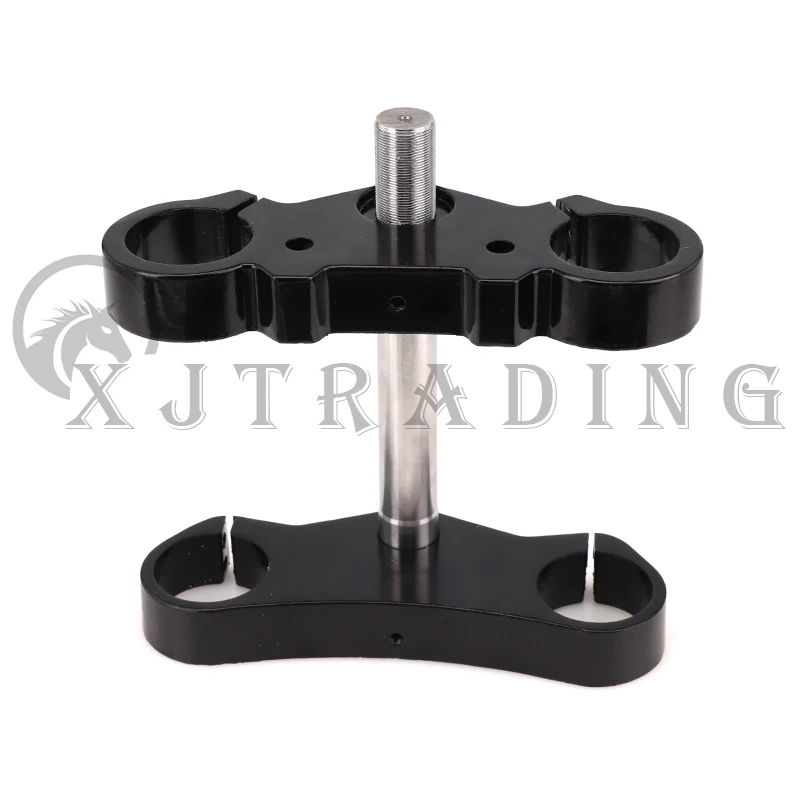 

Motorcycle 22 mm 7/8" handlebar riser mounting rod 45MM inverted shock absorber direction device upper and lower plates