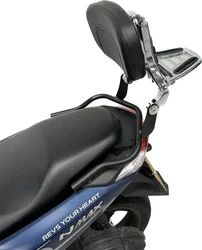 Motorcycle Backrest Multi-Purpose Driver Passenger Backrest with Folding Luggage Rack For Yamaha Nmax 155