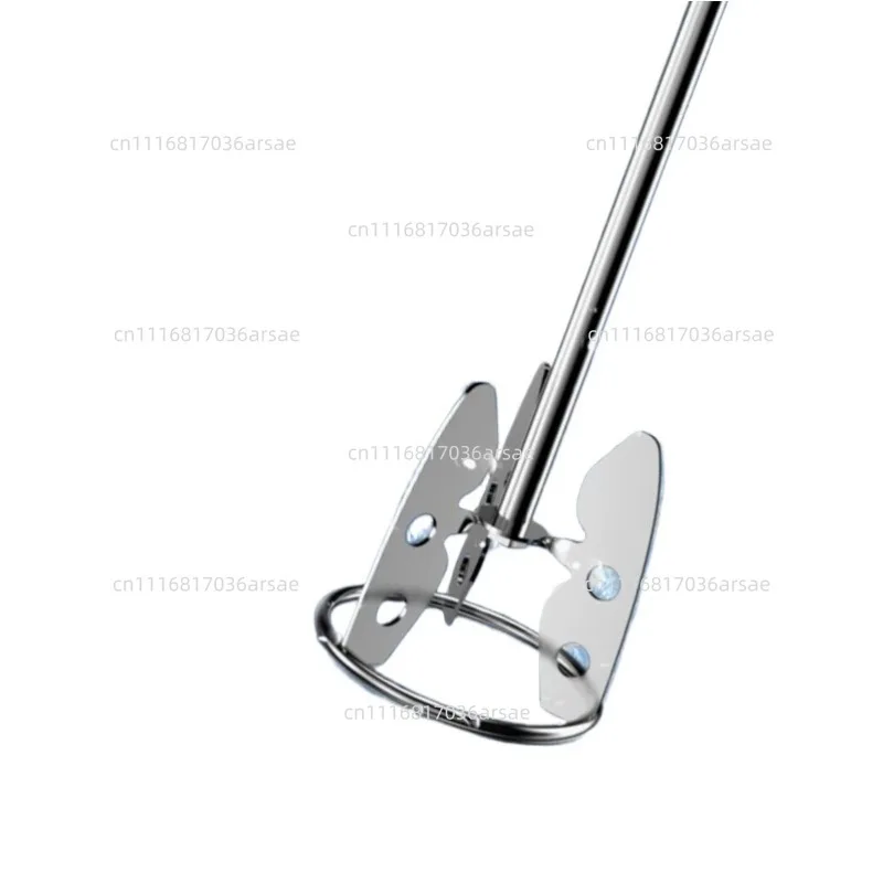Multipurpose Cement Mixer Stirring Tool Stainless Steel Mixing Paddle Rod Paint Putty Mixing Stick For Electric Concrete Mixer