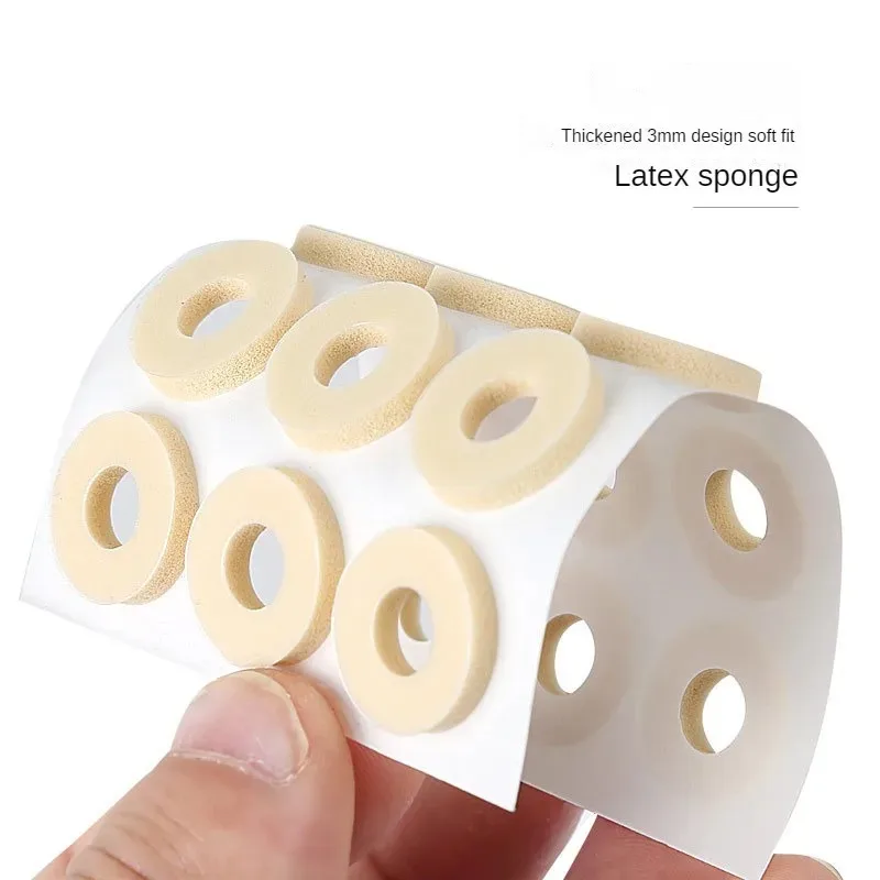 60pcs Self-Adhesive Callus Cushions for Feet, Corn Remover Pads for Toe Blister Bunion Wart Pain Relief Protective Gel Pads view 6
