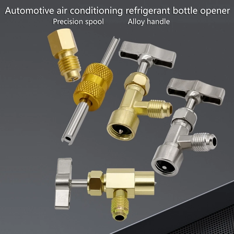Klimatyzatory R134A Złącze regulowane Adaptery R134A Narzędzie do ładowania samochodzie