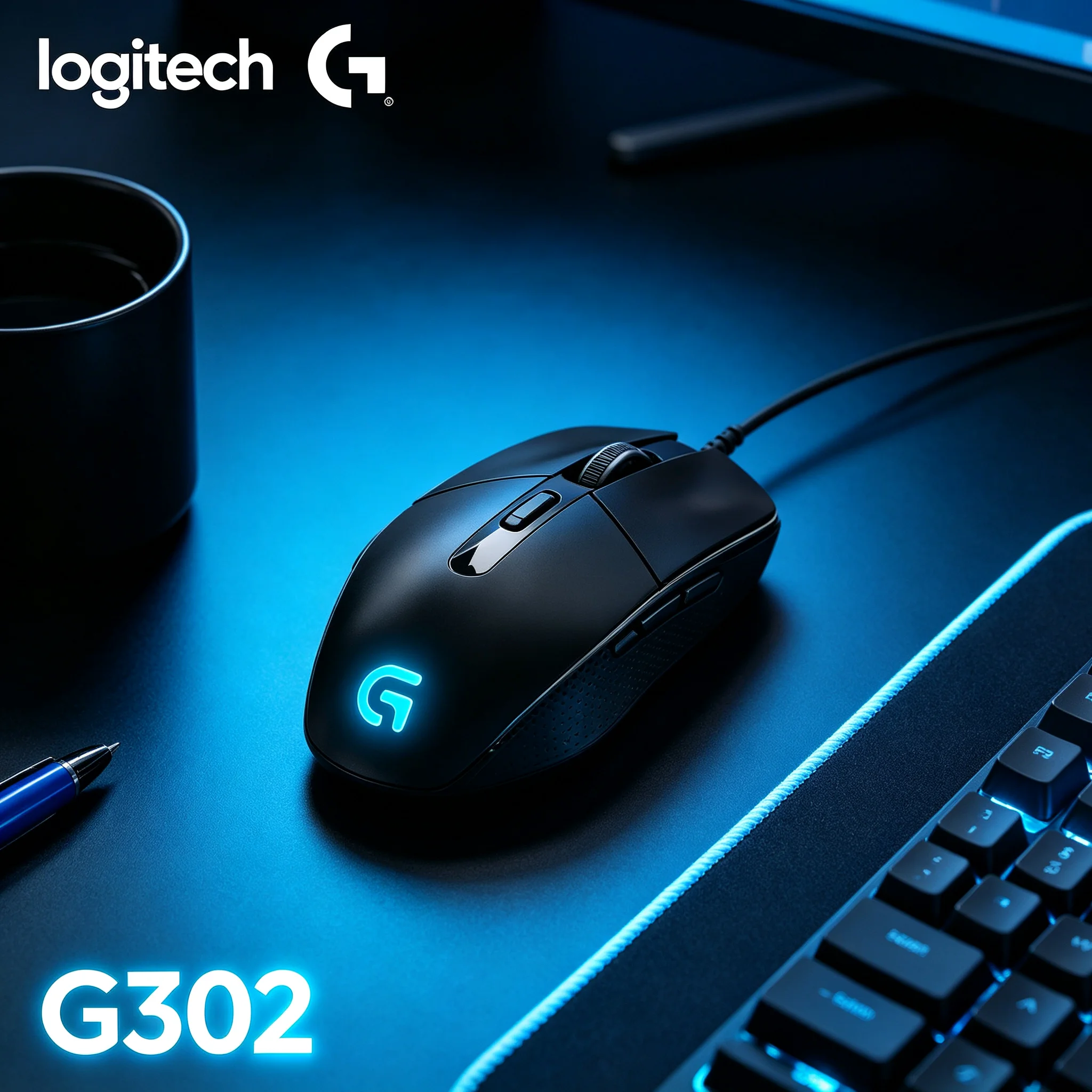 Pc Gaming Cs2 - Logitech G302 Gaming Mouse 6 Custom