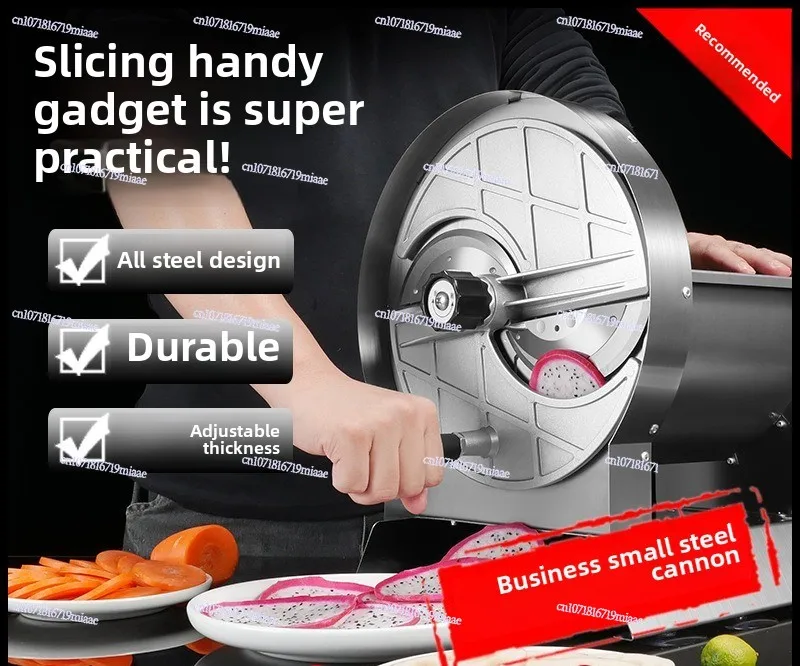 Stainless Steel Slicer To Manually Cut Lemon Potatoes Multifunctional Commercial