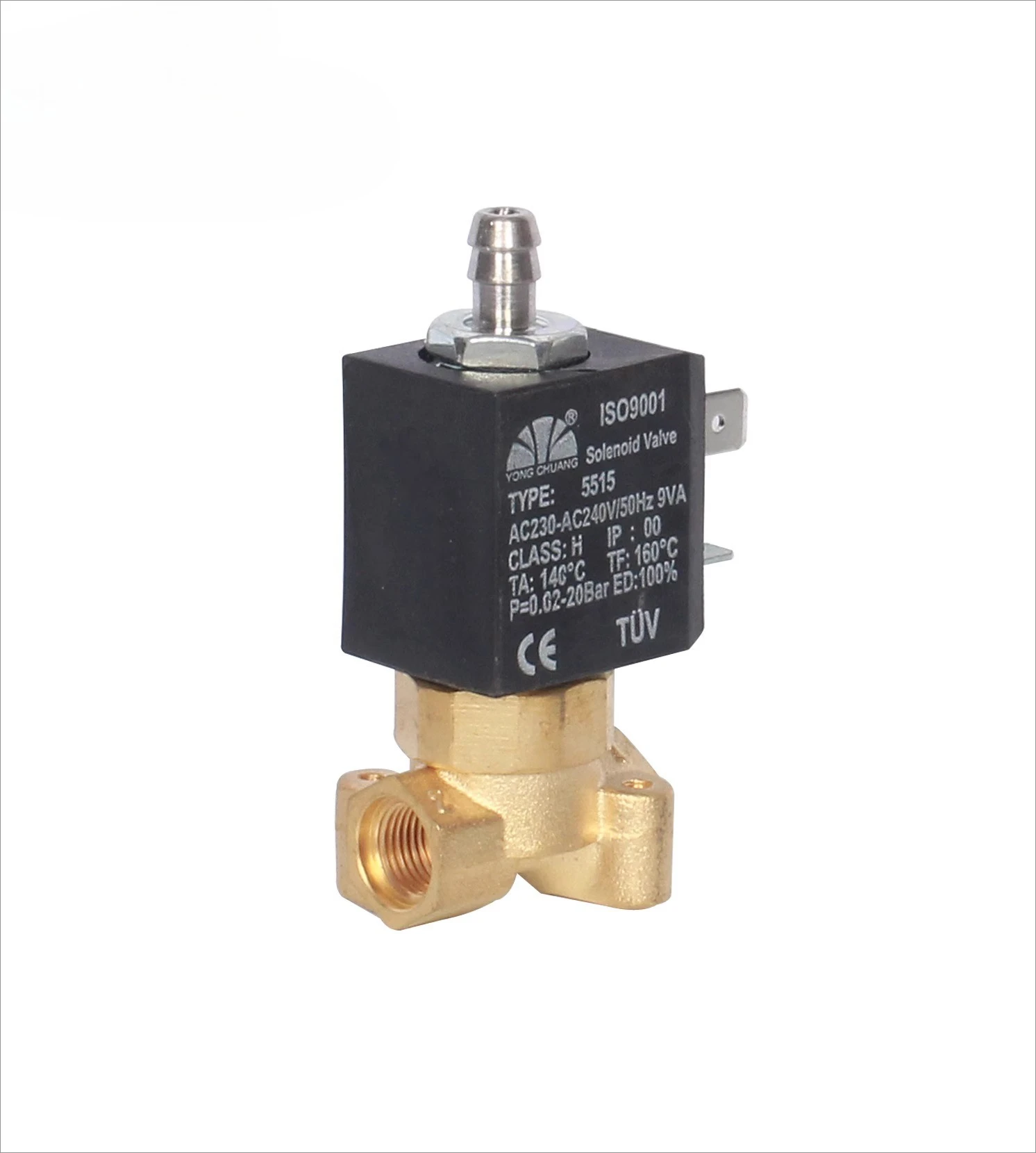 Suitable for coffee machine electromagnetic vent valve ventilator breeding 5515-07 two-position three-way reversing valve