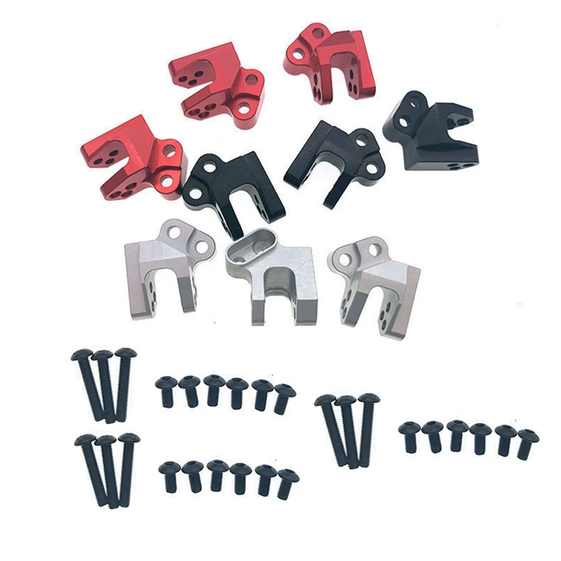 For 1/10 Model Car Axial Scx10 Iii AX103007 Aluminum Alloy Fixed Code Pull Bar Installation Code Spare Parts Silver