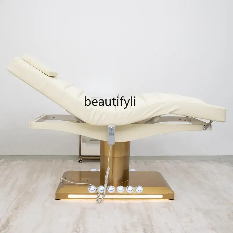 Electric beauty bed beauty salon special massage bed multi-function lifting massage sap bed