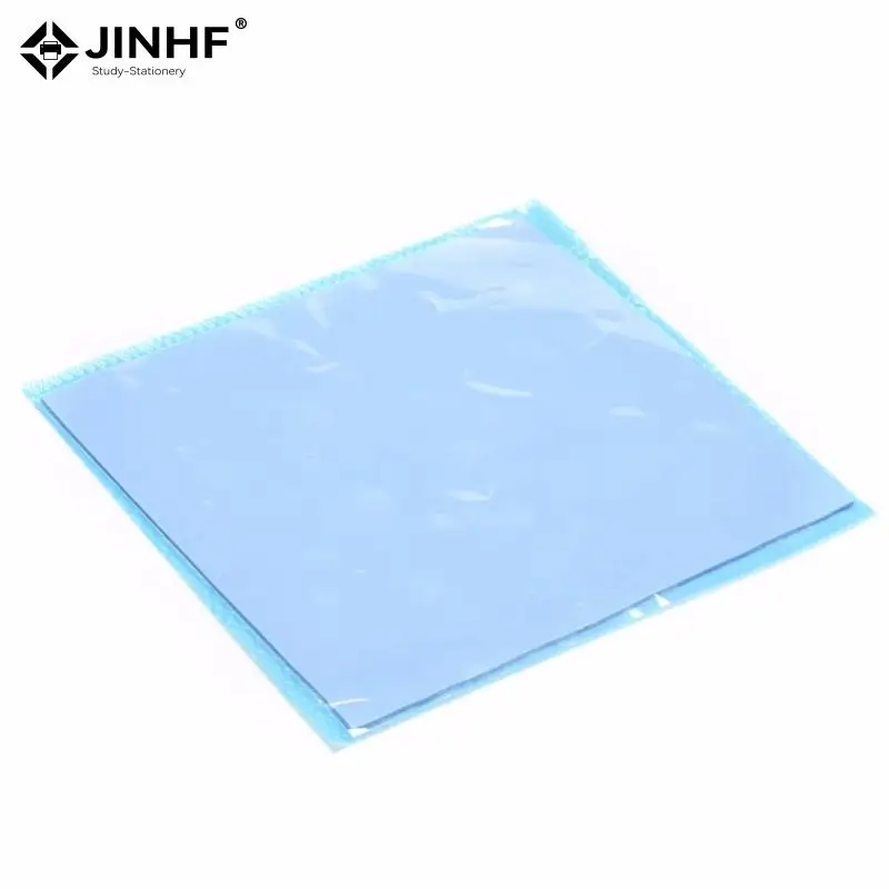 100 x100 x1mm Blue GPU CPU Heatsink Cooling Conductive 1PC Silicone Pad Cut & Uncut Thermal Silicone Pad Mat 10cm*10cm*0.1cm