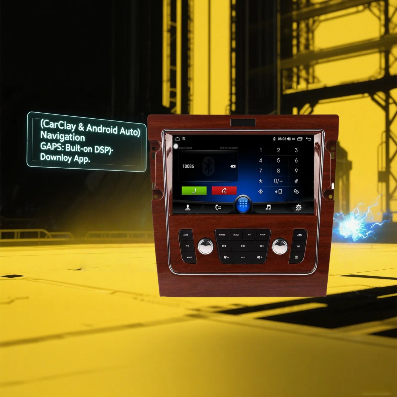 Android 14 Auto Multimedia Car Radio Receiver For VW Phaeton 2005~2015 GPS Touch Screen Navigation IPS Head Unit Snapdragon665