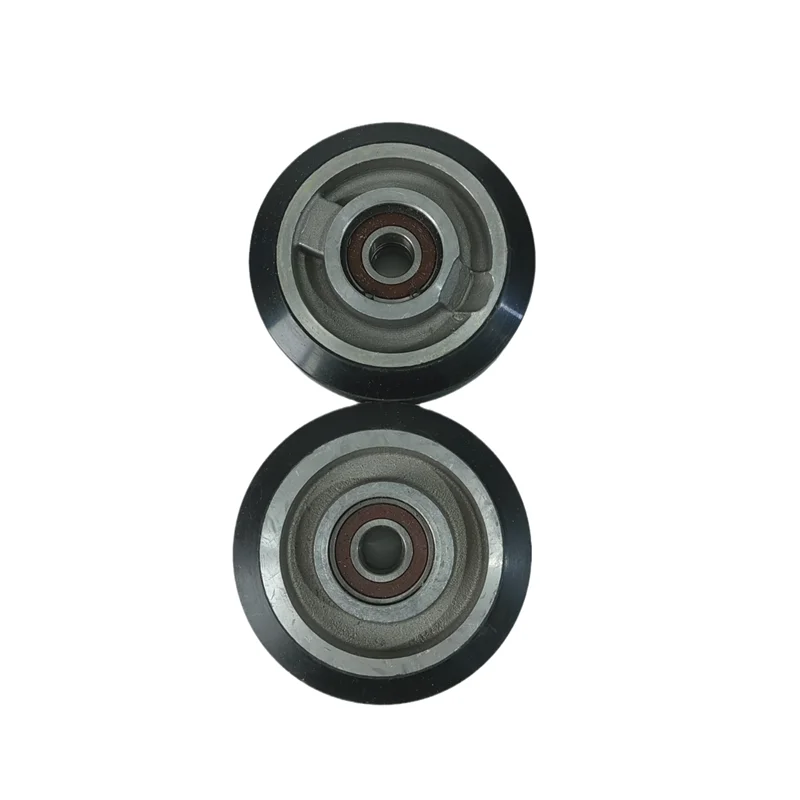 10PCS 114*32*6203 Elevator High Speed Guide Roller OD114mm W32mm Bearing6203 Lift Accessories