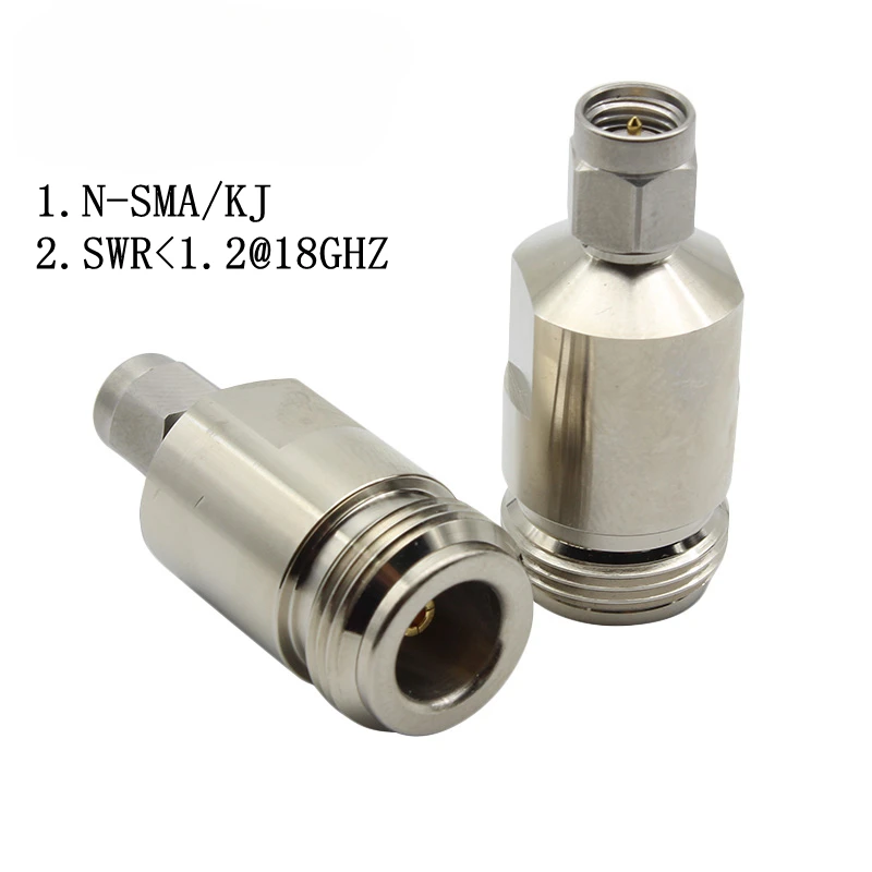 N female to SMA male adapter 18GHZ high frequency low standing wave test head N-SMA/KK adapter high quality