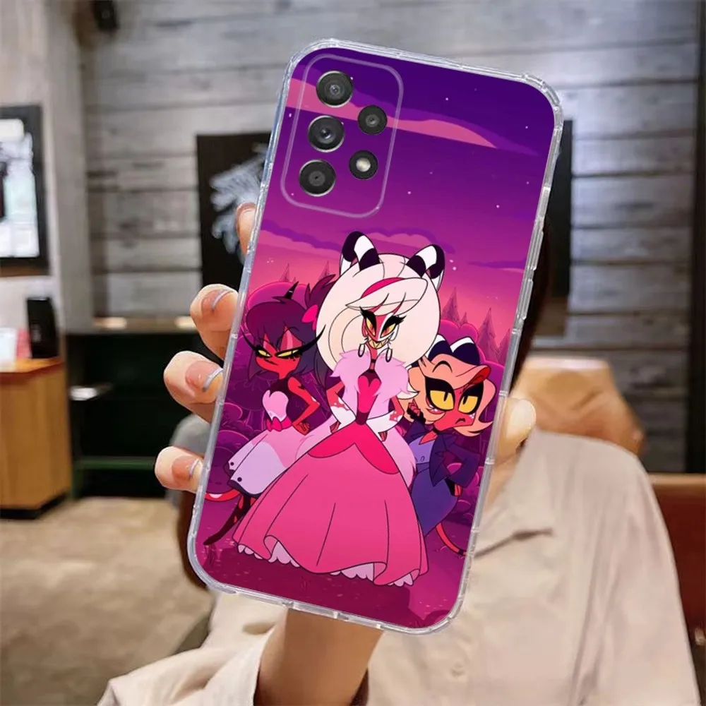H-Helluva B-Boss Stolas Blitzo Phone Case For Samsung Galaxy A71,70,52,51,40,31,A50,30S,21S,Note20ultra Transparent Cover - AliExpress 202192403 H-Helluva B-Boss Stolas Blitzo Phone Case For Samsung Galaxy A71,70,52,51,40,31,A50,30S,21S,Note20ultra Transparent Cover - AliExpress 202192403