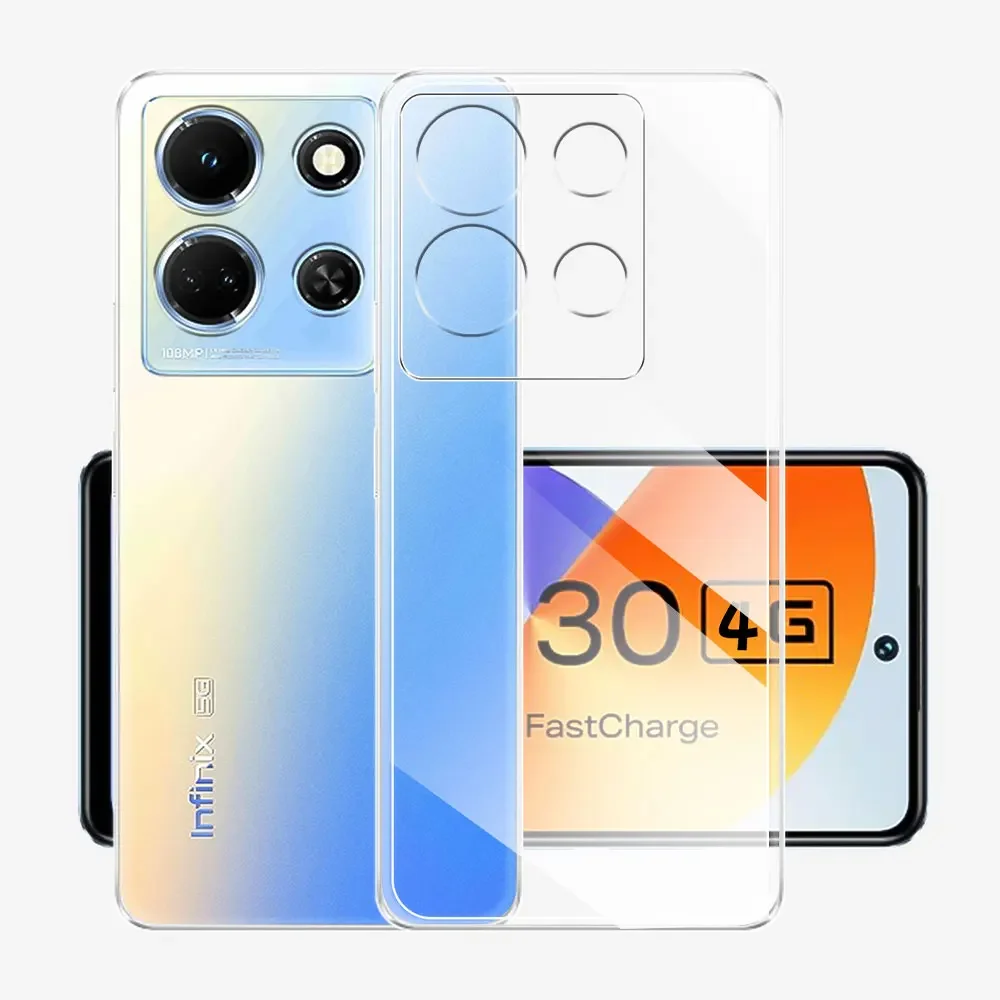 Funda de silicona transparente para Infinix Note 30, carcasa suave para teléfono, Infinix Note 30 Pro, Infinix Note 30, 4G, parachoques